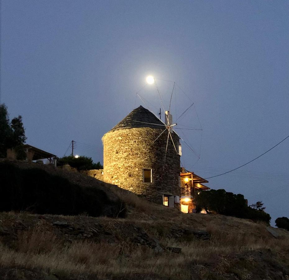 Vila The Stone Windmill Koundouros Exteriér fotografie