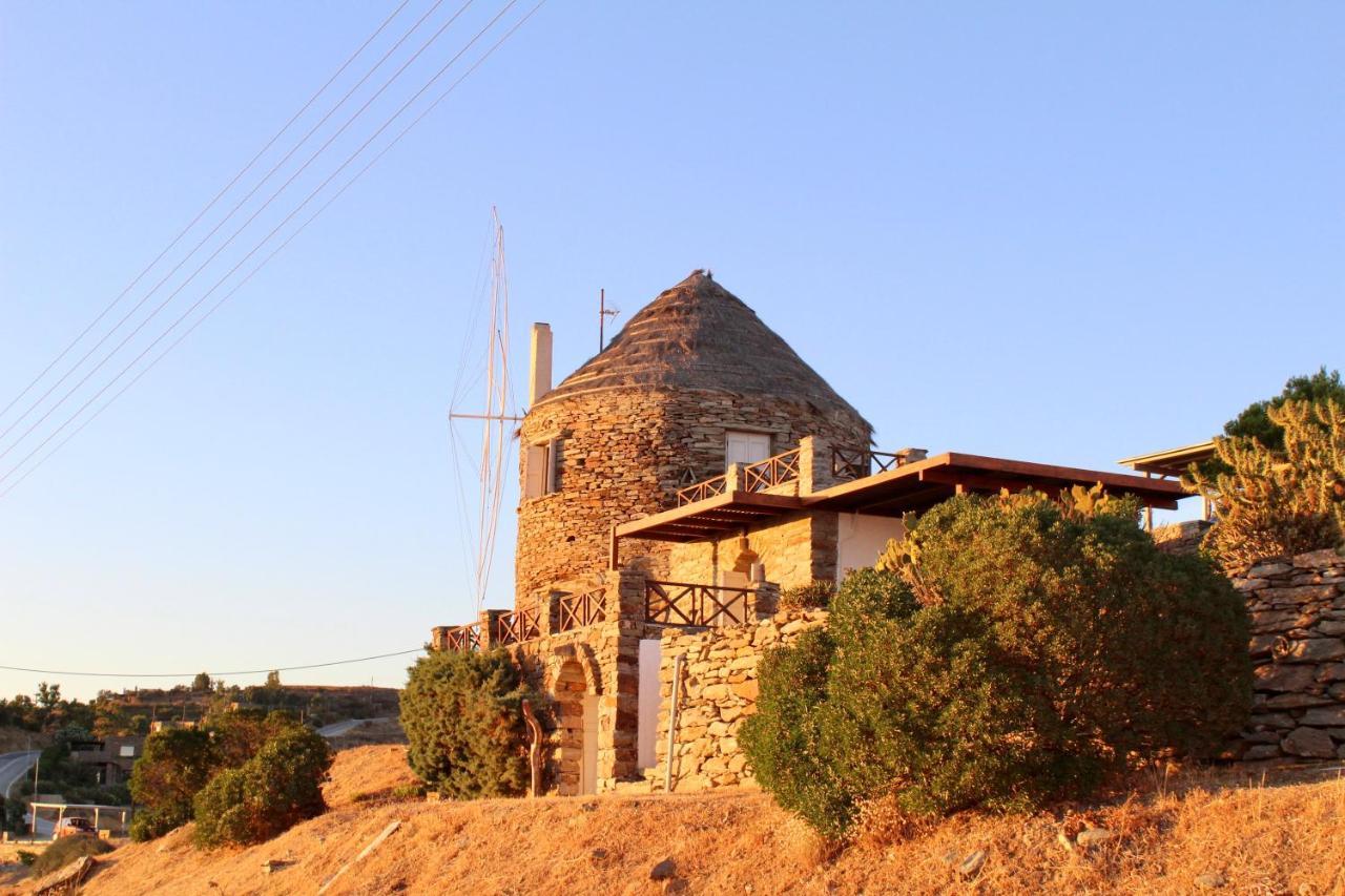 Vila The Stone Windmill Koundouros Exteriér fotografie