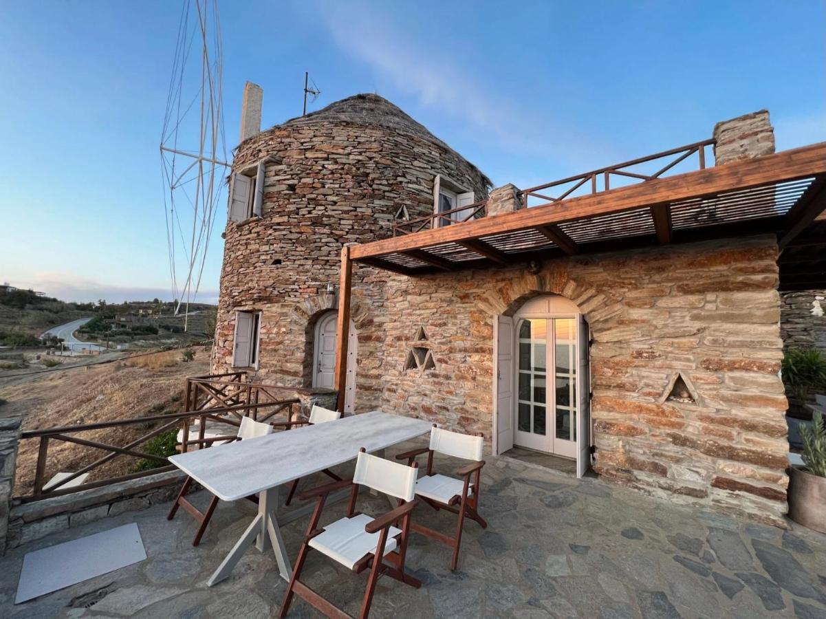 Vila The Stone Windmill Koundouros Exteriér fotografie