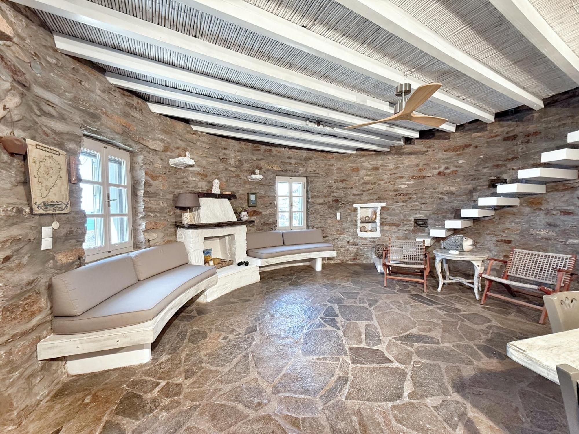 Vila The Stone Windmill Koundouros Exteriér fotografie