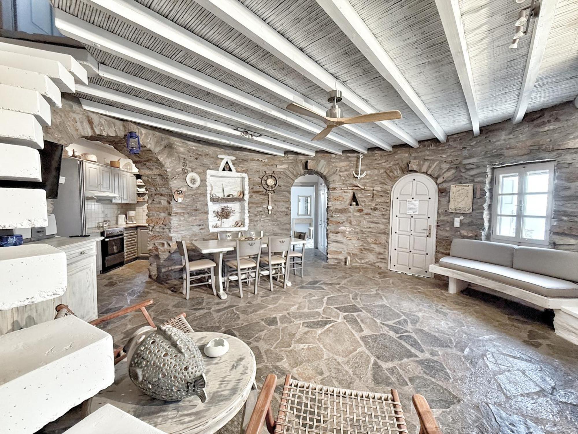Vila The Stone Windmill Koundouros Exteriér fotografie